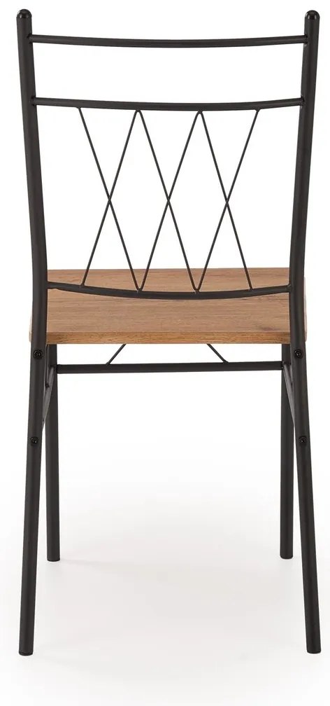 Jídelní set Faust dub přírodní/černý