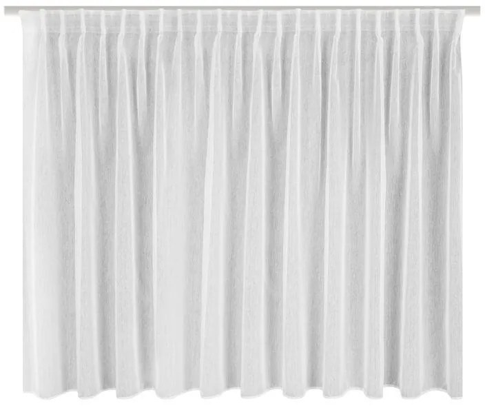 Biela záclona na flex páske BELISSA 400x170 cm