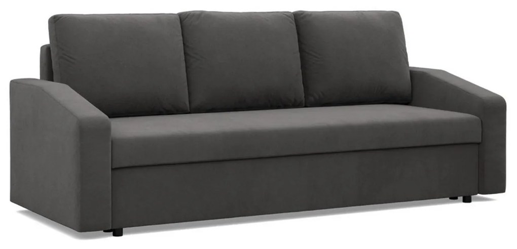 Veľká rozkladacia pohovka NEO - skosený bok - model 2 Sivá