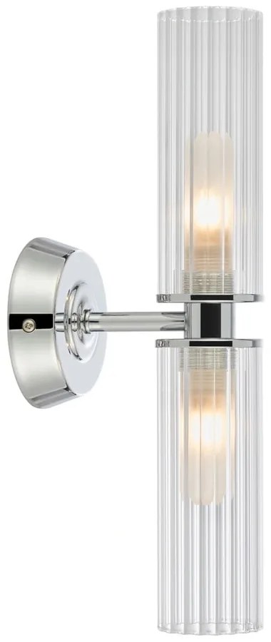 Nástenné svietidlo v striebornej farbe Rimini – Markslöjd