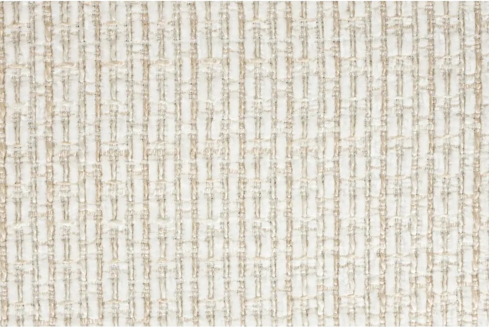 Krémovobiele čalúnené jedálenské kreslo s podrúčkami Medina – Dutchbone