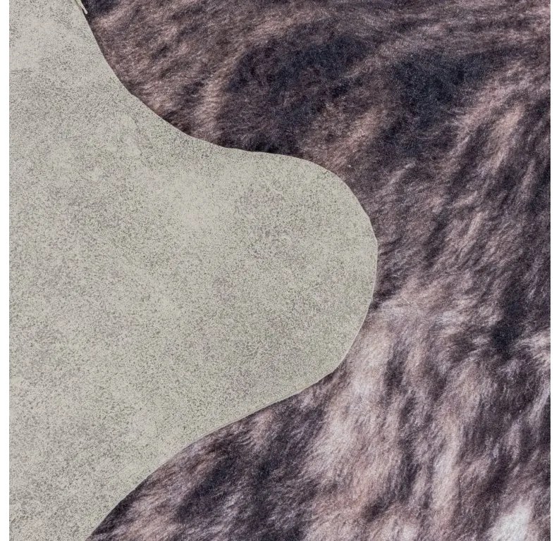 Ayyildiz Kusový koberec ETOSHA 4113, Hnedá Rozmer koberca: 100 x 135 cm