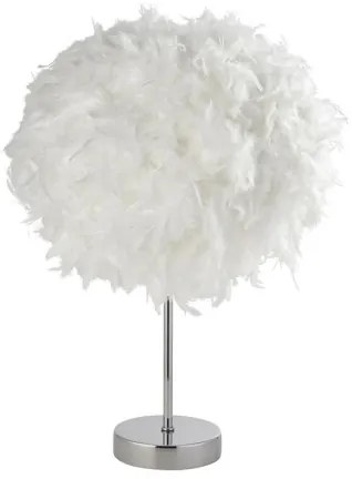 Searchlight EU60392CC - Stolná lampa HATTIE 1xE14/60W/230V