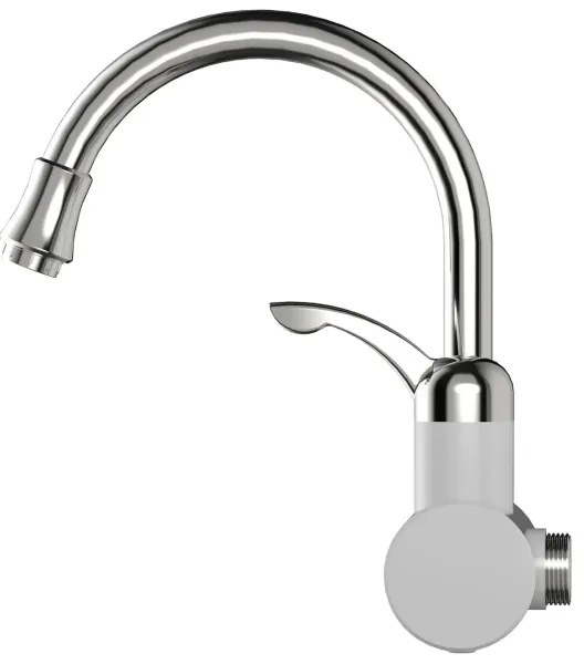 Prietokový ohrievač vody s LED displejom 3000W/230V IPX4 biela