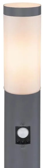 Globo 3159AS - Von. lampa so senzorom BOSTON 1xE27/15W/230V IP44 110 cm antracit
