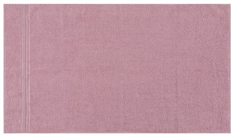 Ružové bavlnené uteráky a osušky v súprave 2 ks Dora – Foutastic