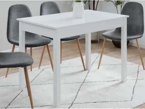Jedálenský stôl Capri 110x67 cm, biely%
