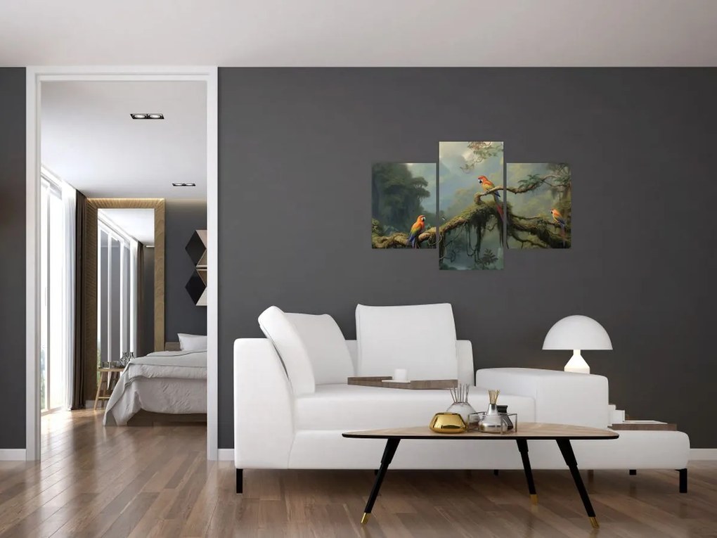 Obraz - Tropický les (90x60 cm)