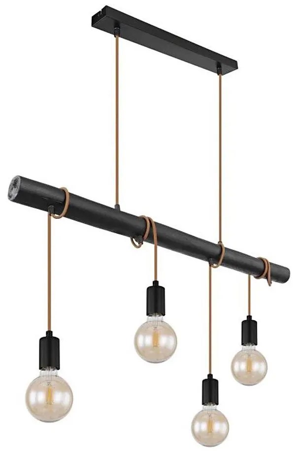 Globo 15459-4H - Luster na lanku LEO 4xE27/60W/230V