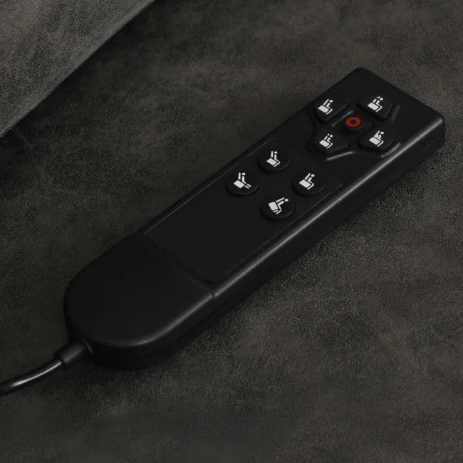 Polohovacie kreslo čierne, elektrické TV-L8904 BK3