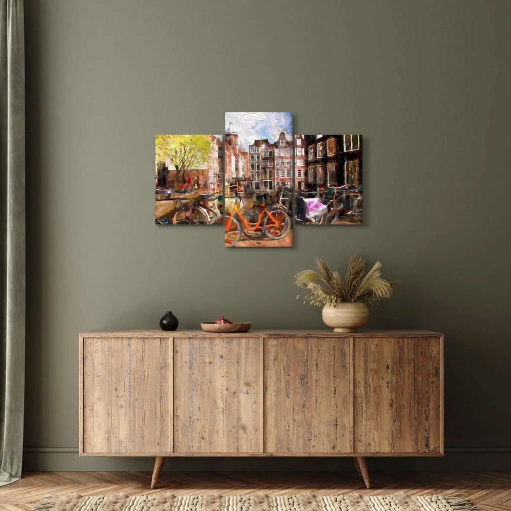 Obraz - Amsterdam (90x60 cm)