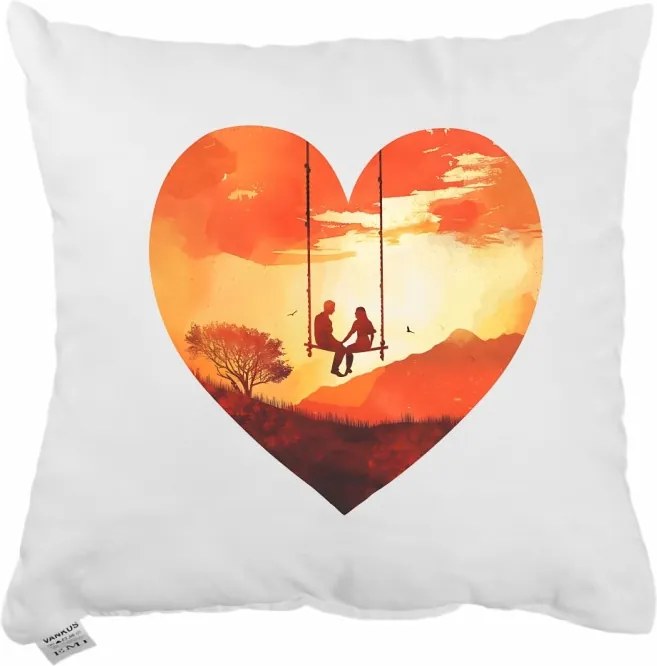 Dekoratívny vankúš Sunset Love 40x40 cm EMI
