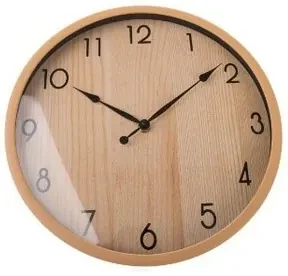 Nástenné hodiny Nature, pr. 30,5 cm, plast
