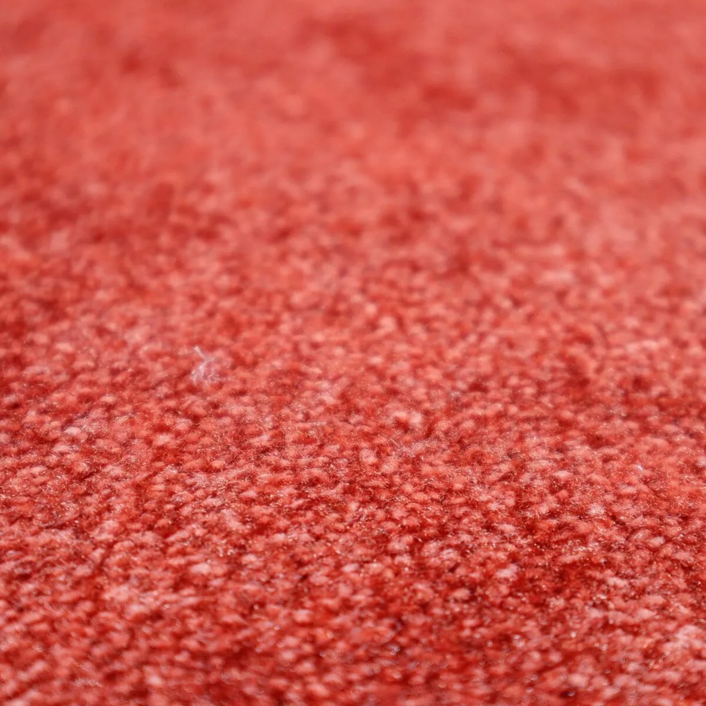 ITC, Metrážny koberec Serenade 316, na mieru, šíře 4m, oranžová, filc, obývacia izba