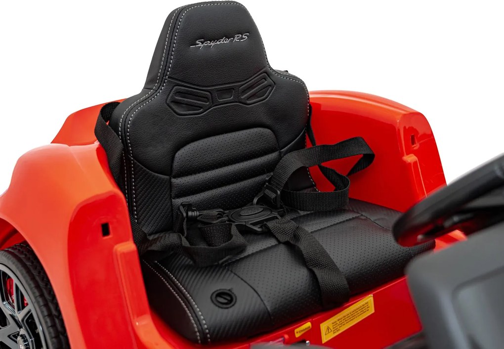 Ramiz Porsche Spyder RS 718 vozidlo Červená