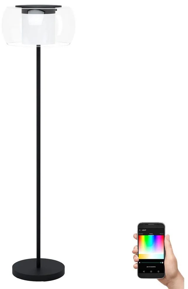 Eglo 99037 - LED RGB Stmievateľná stojacia lampa BRIAGLIA-C LED/24,8W/230V