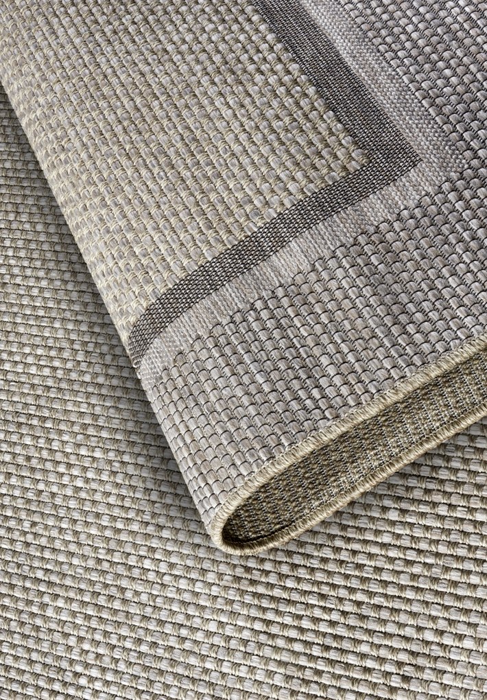 Villeroy & Boch, Kusový koberec Villeroy & Boch 106076 Brown – na von aj na doma, 190x290, hnedá, chodba / predsieň