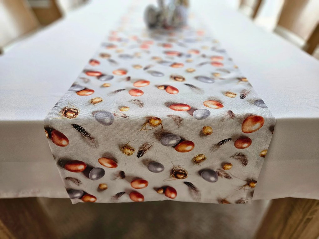 Dekorstudio Veľkonočný behúň s potlačou - Vzor 7 Rozmer behúňa (šírka x dĺžka): 40x110cm