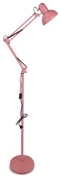 Stojacia lampa 1xE27/40W/230V ružová