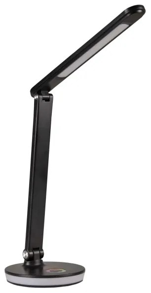 LED RGBW Stmievateľná dotyková stolná lampa NEPTUN LED/7W/230V čierna