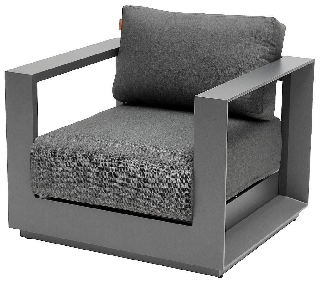 Hliníkové kreslo MADRID (antracit)