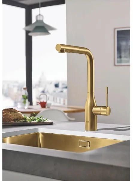 GROHE 30270GN0 - Drezová batéria ESSENCE zlatá