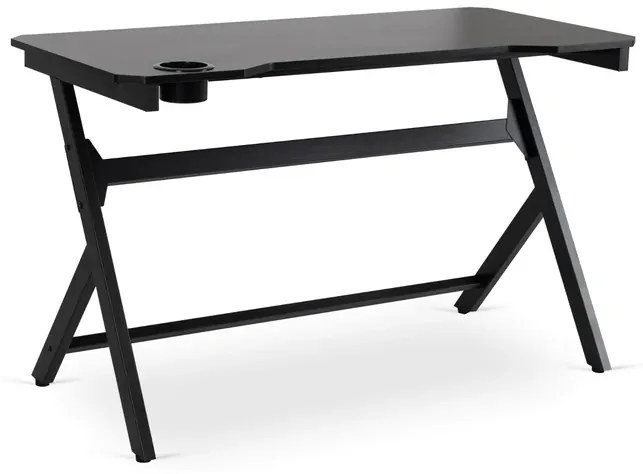 Herný stôl Mamba z MDF čierny 120cm