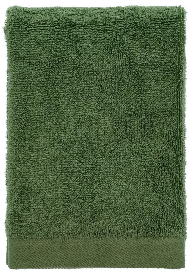 Zelený uterák z bio bavlny 50x100 cm Comfort Organic - Södahl