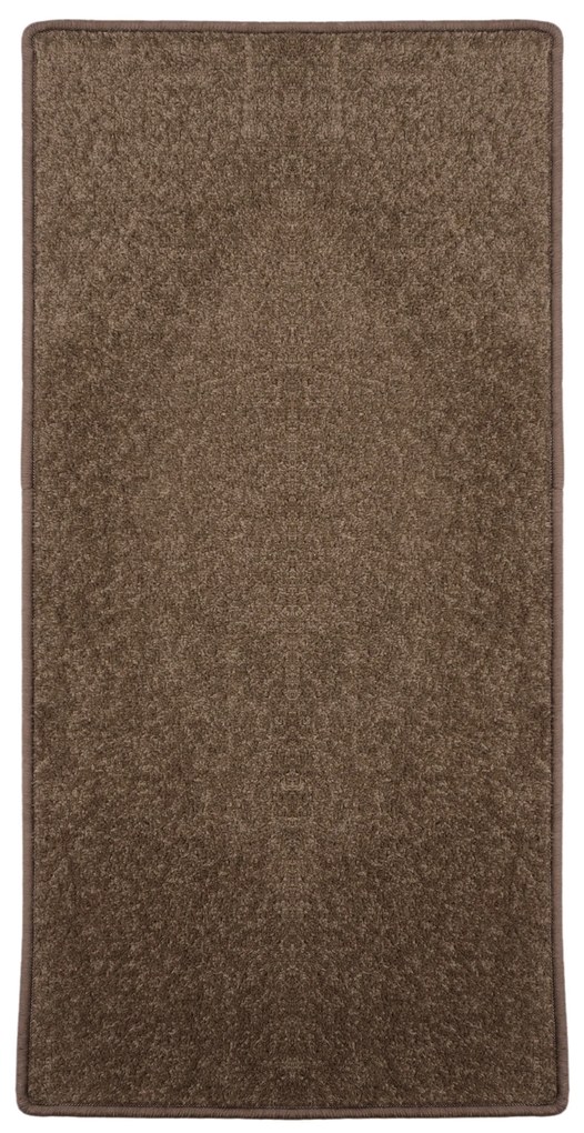 Vopi, Behúň na mieru Eton hnedý 97, šíre 40 cm, hnedá, chodba / predsieň