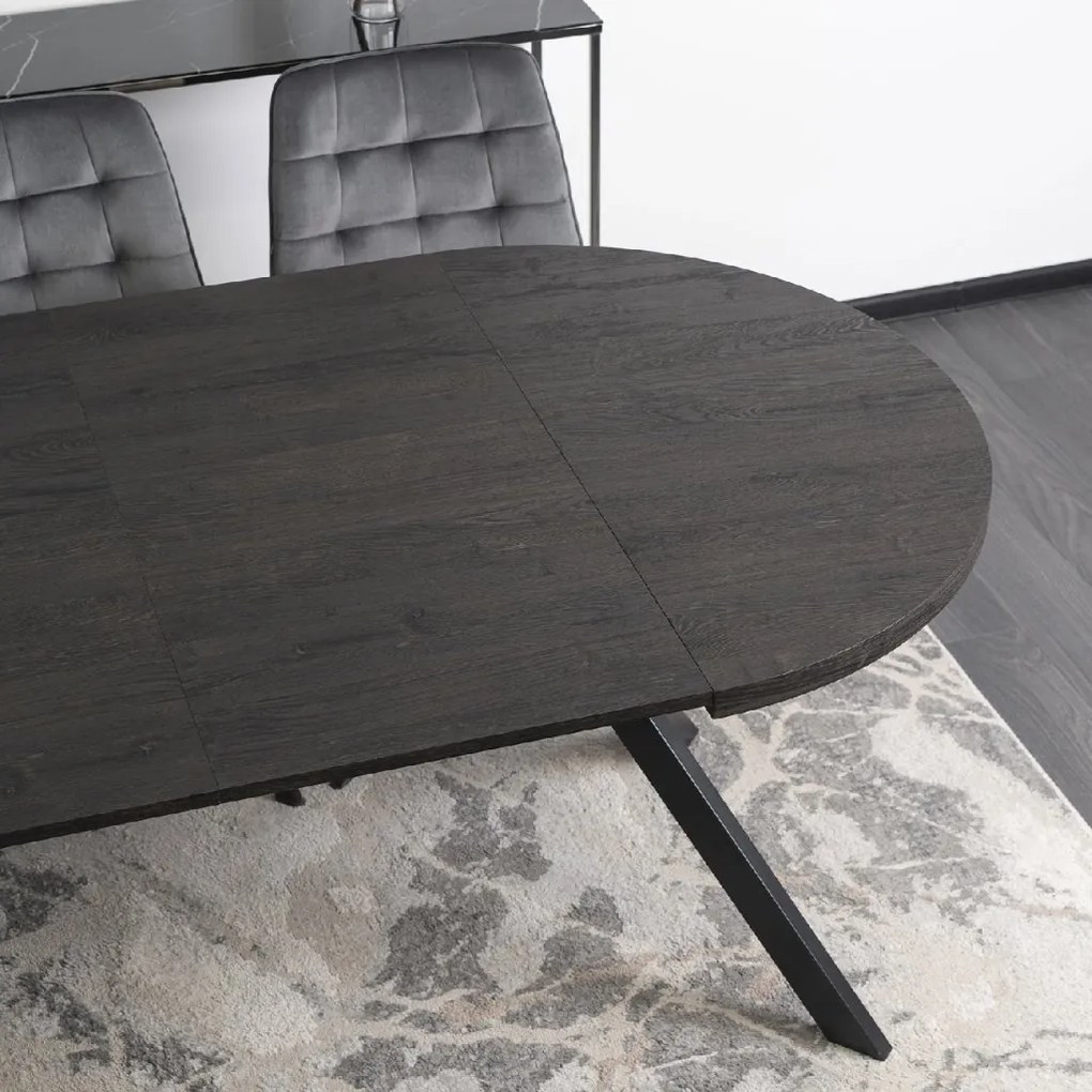 PROXIMA.store - Okrúhly stôl LUKAS FARBA: biela, FARBA NÔH: drevo