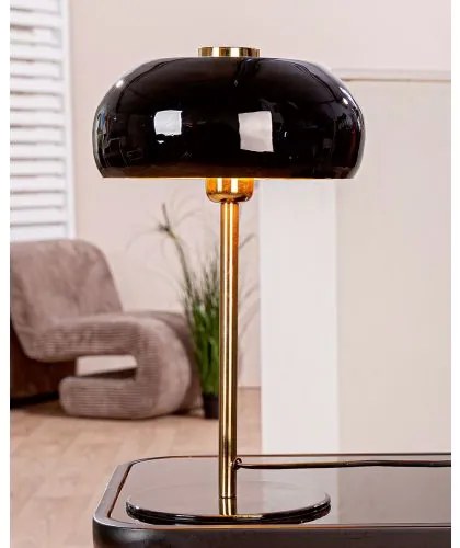 Kovové black&gold svietidlo BENCH