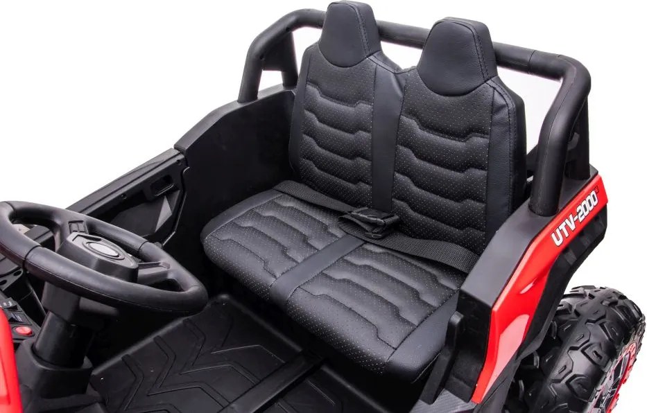 LEAN CARS Elektrické auto na batérie YSA036 červené 4x4