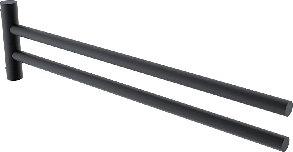Nimco Držiak na uteráky otočný, 42 cm BORMO čierna - BRC 11096-90