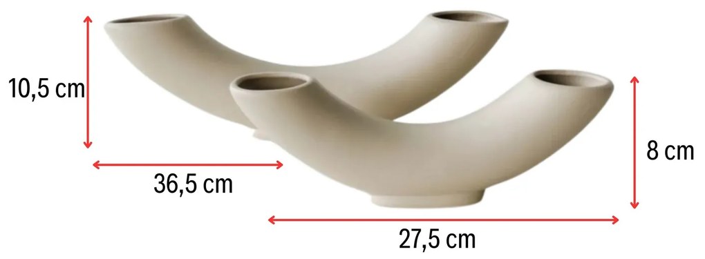 Horn Set - Beige