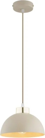 BRILAGI - Závesné svietidlo na lanku MOON 1xE27/60W/230V pr. 18 cm béžová/zlatá