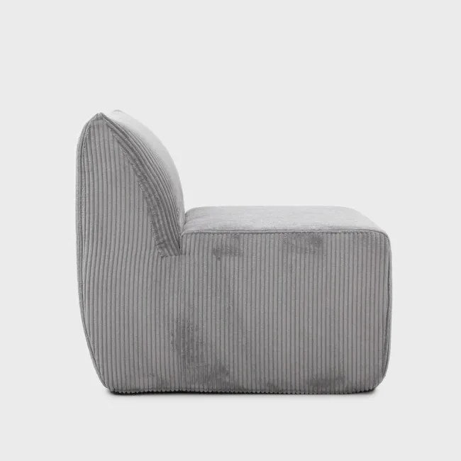 Kreslo SVELA sivé 746741