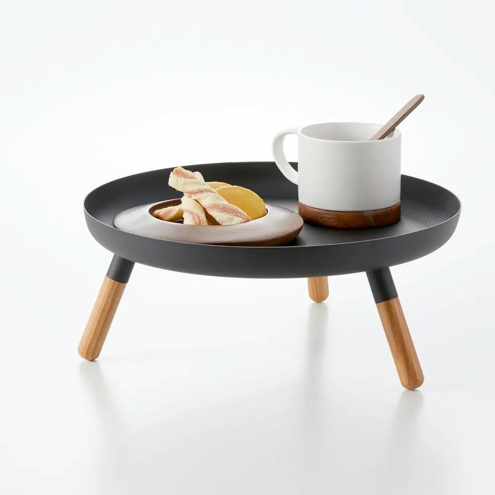 Kovový podnos ø 32 cm – YAMAZAKI