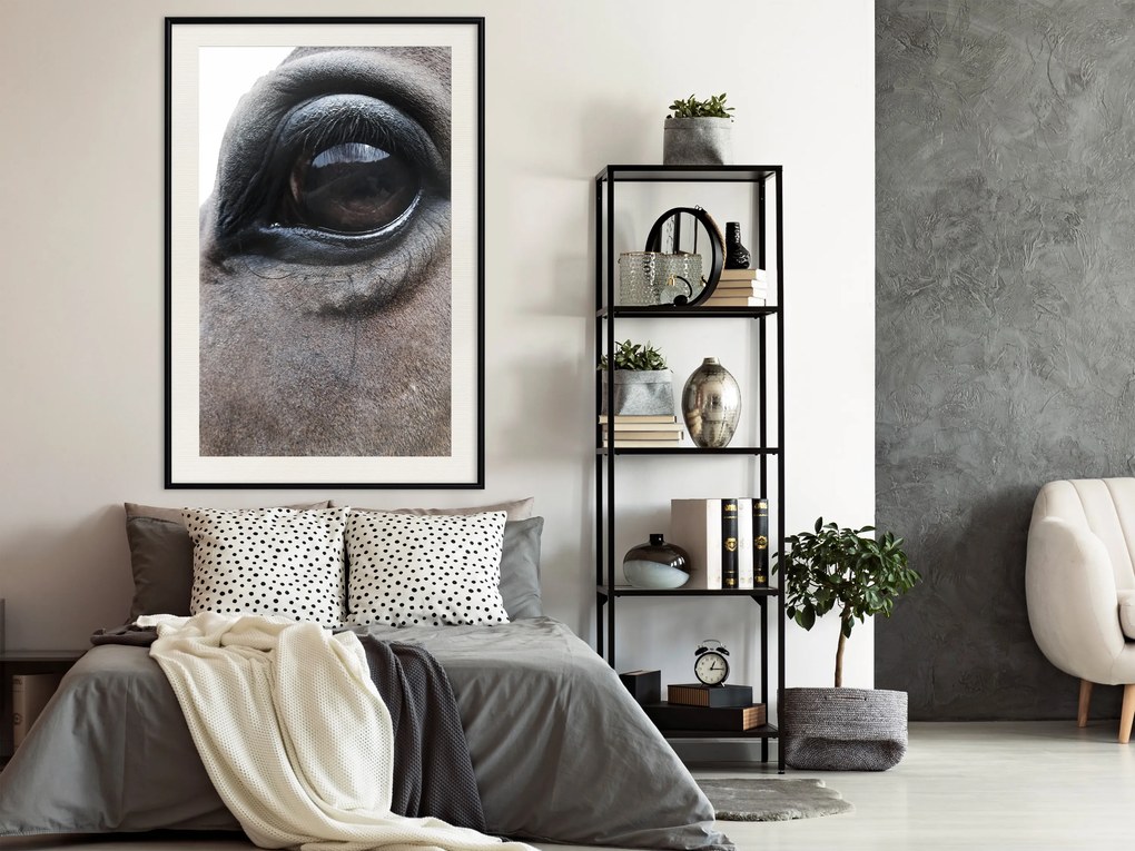 Artgeist Plagát - Honest Eyes [Poster] Veľkosť: 30x45, Verzia: Čierny rám