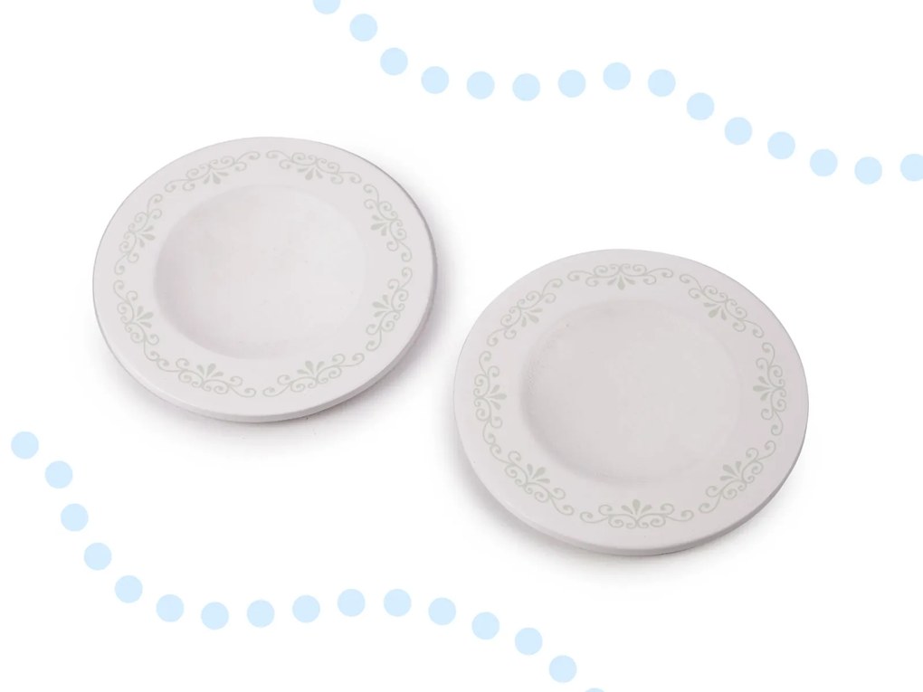 KIK Detská drevená kuchynka MDF MODERN CLASSIC+ príslušenstvo