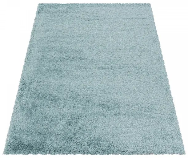Koberec Fluffy Super Soft azúrový