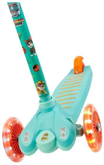 Kolobežka s LED kolieskami (tyrkysová) (100389551)