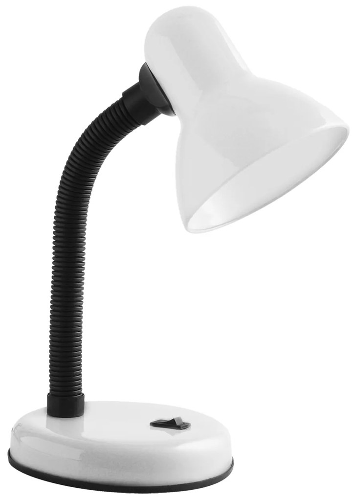 Stolná lampa GTV LB-RIOE27-10 Rio biela