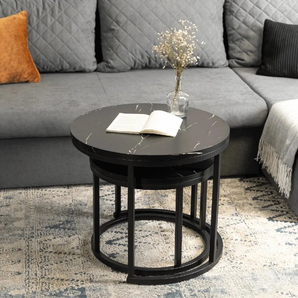 PROXIMA.store - Set konferenčných stolíkov MAURO VEĽKOSŤ: MAXI