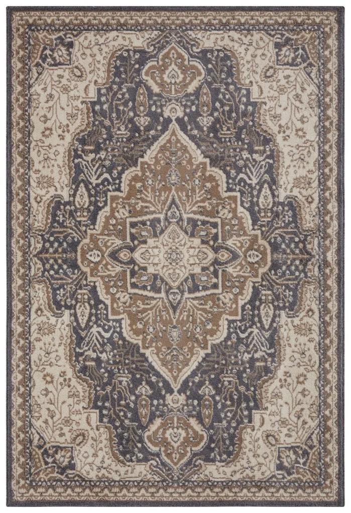 Hanse Home Collection koberce Kusový koberec Terrain 105607 Orken Black Brown - 160x235 cm