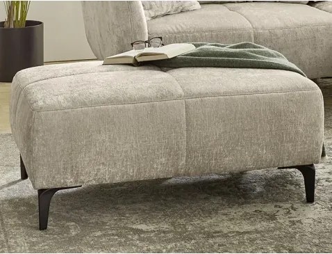 Veľký taburet Salo, béžová látka%