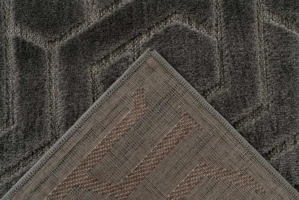 Lalee Kusový koberec Amira 202 Grey Rozmer koberca: 120 x 170 cm