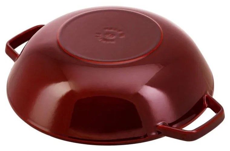 Staub wok so sklenenou pokrievkou 30 cm/4,4 l grenadína, 40511-466