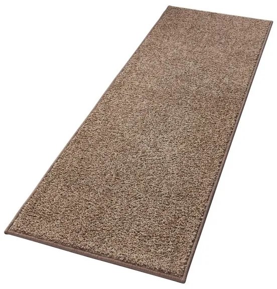 Hanse Home, Kusový koberec Pure 102614 Brown, 80x400, hnedá, kancelária