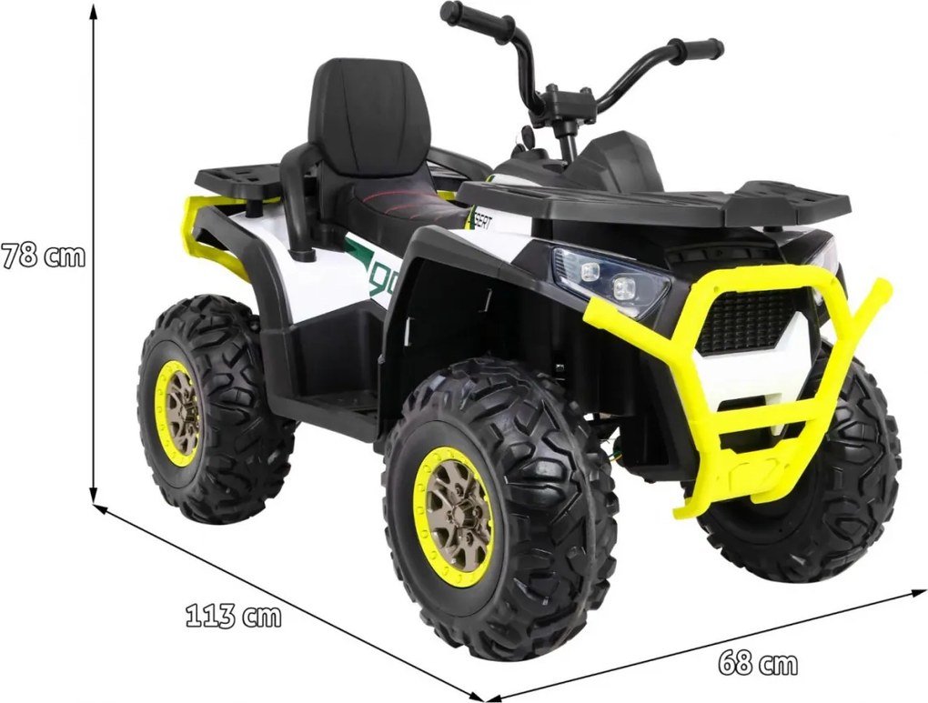 Ramiz Štvorkolka ATV Desert biela