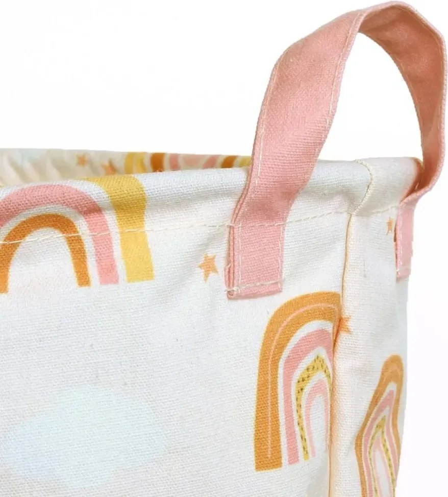 Úložný kôš na hračky dúha o 40 cm